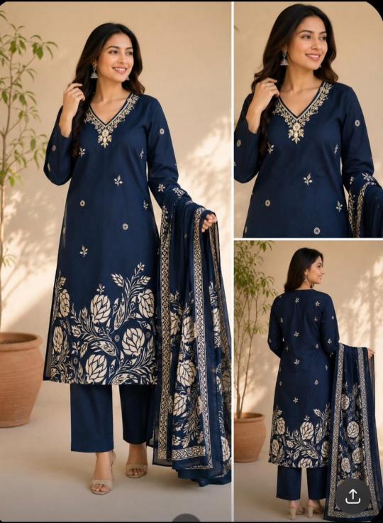 Janni 3pcs wholesale kurtis in vansda